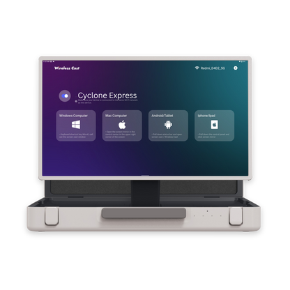 CYCLONE Express - Portable 27" FHD Touch Monitor with Android OS