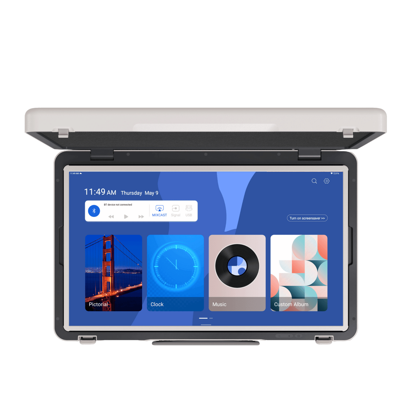CYCLONE Express - Portable 27" FHD Touch Monitor with Android OS