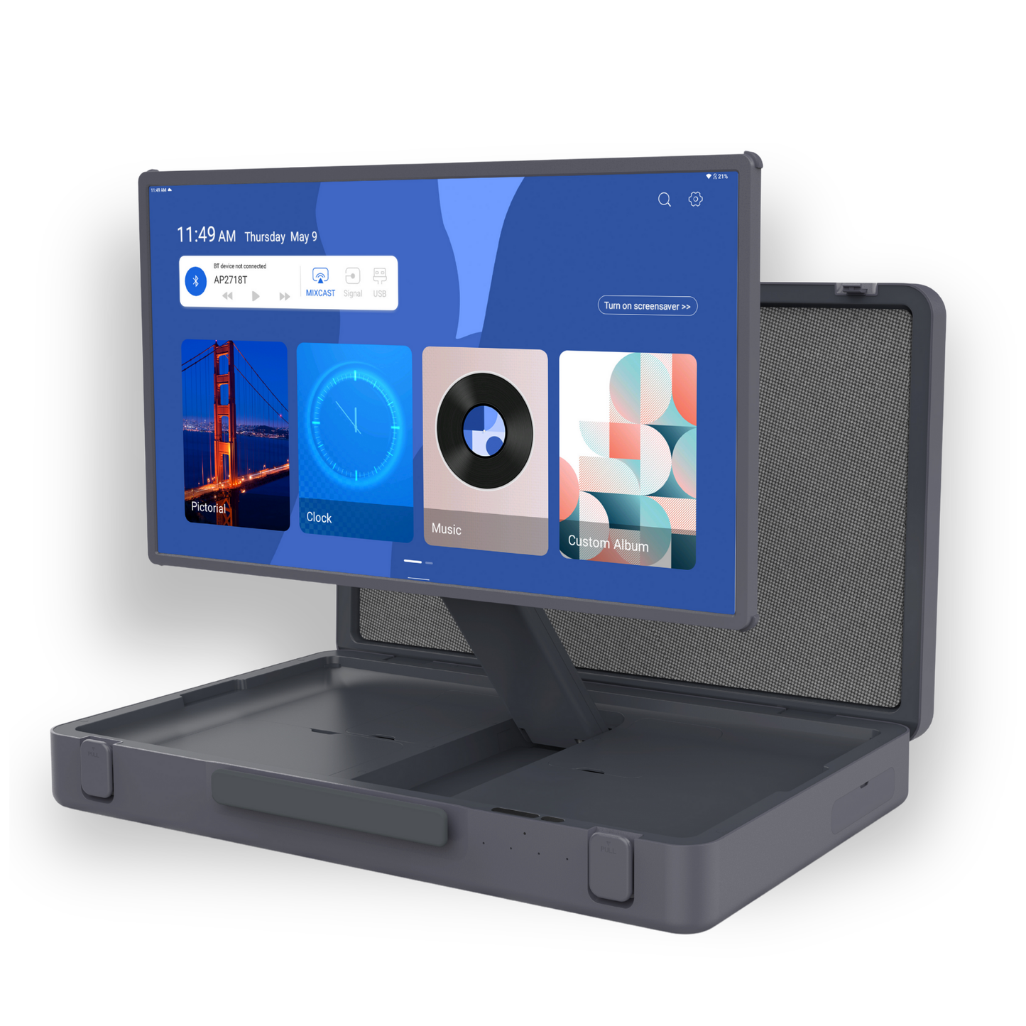 CYCLONE Express - Portable 27" FHD Touch Monitor with Android OS