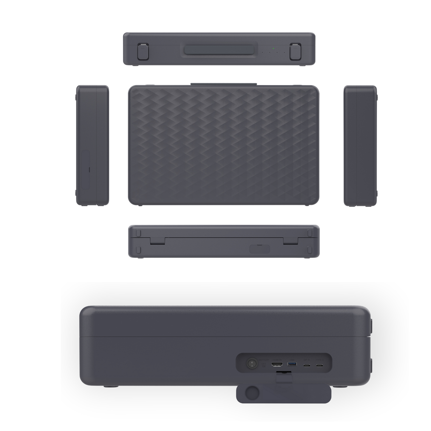 CYCLONE Express - Portable 27" FHD Touch Monitor with Android OS