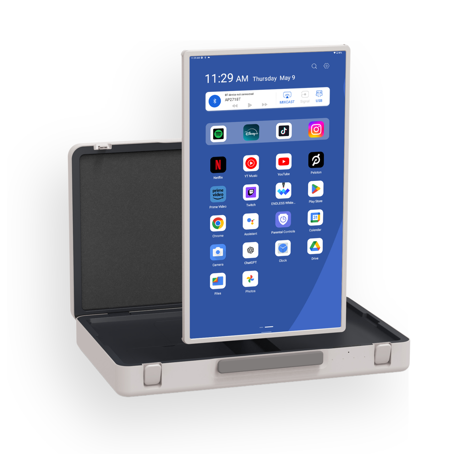 CYCLONE Express - Portable 27" FHD Touch Monitor with Android OS